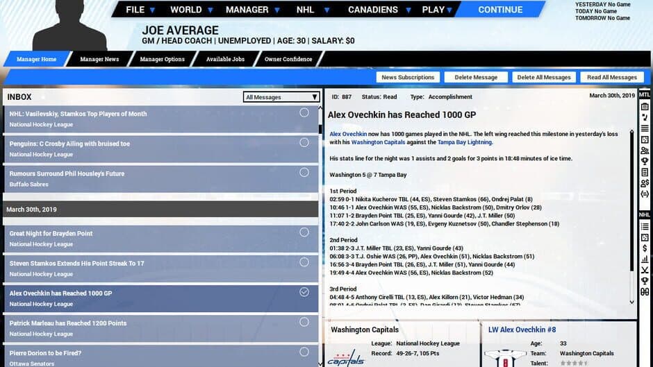 Скриншот 5 из Franchise Hockey Manager 5