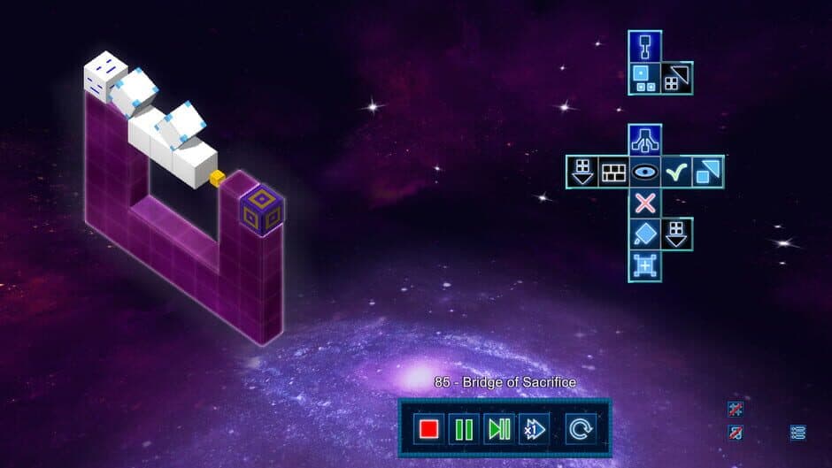 Скриншот 1 из God is a Cube: Programming Robot Cubes