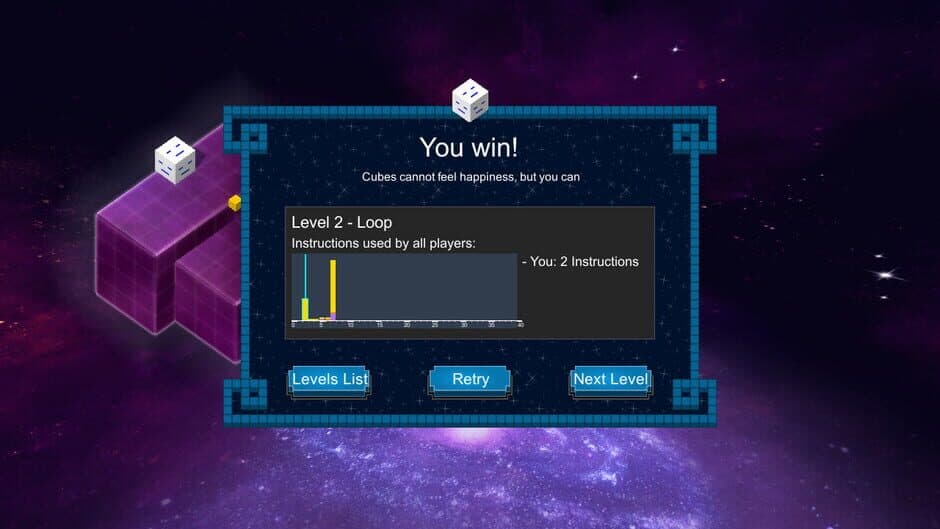 Скриншот 9 из God is a Cube: Programming Robot Cubes