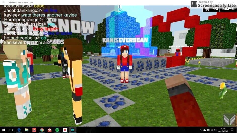 Скриншот 1 из World of Cubes Survival Craft Multiplayer