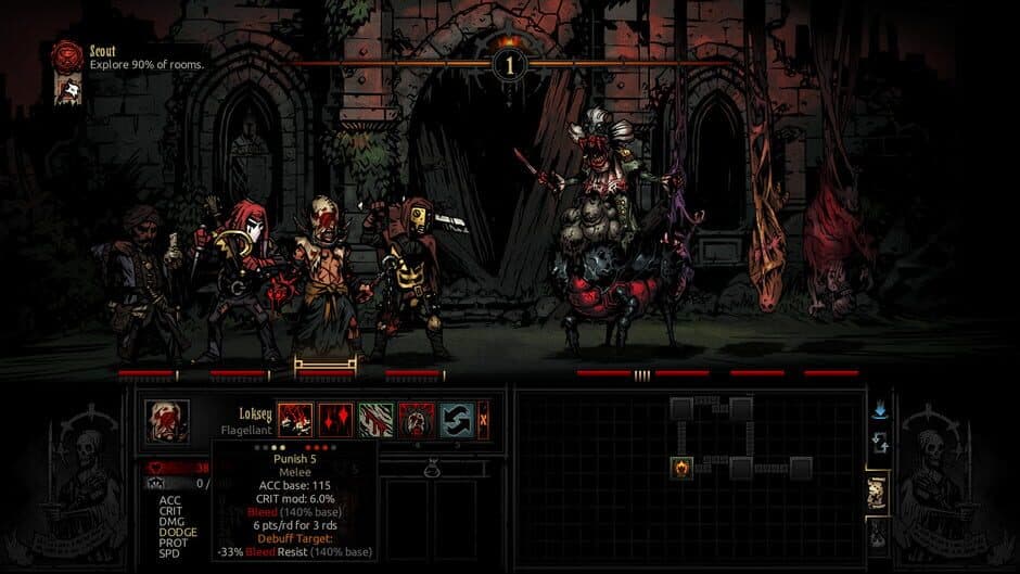 Скриншот 1 из Darkest Dungeon: The Crimson Court