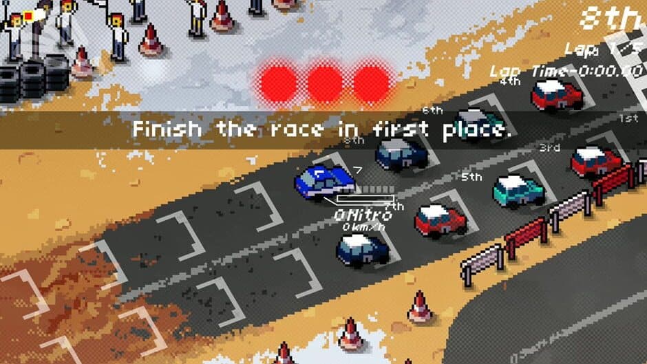 Скриншот 6 из Super Pixel Racers
