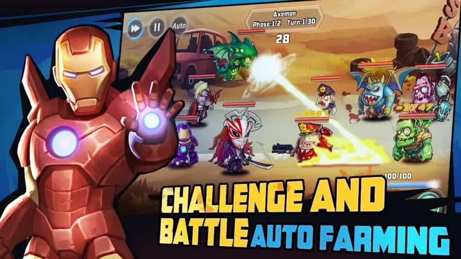 Скриншот 4 из Heroes Legend: Idle RPG