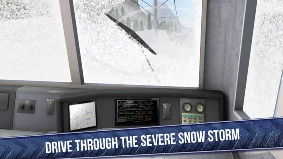 Скриншот 2 из Snow Plow Train Simulator 3D - Russia