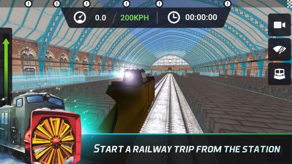 Скриншот 4 из Snow Plow Train Simulator 3D - Russia