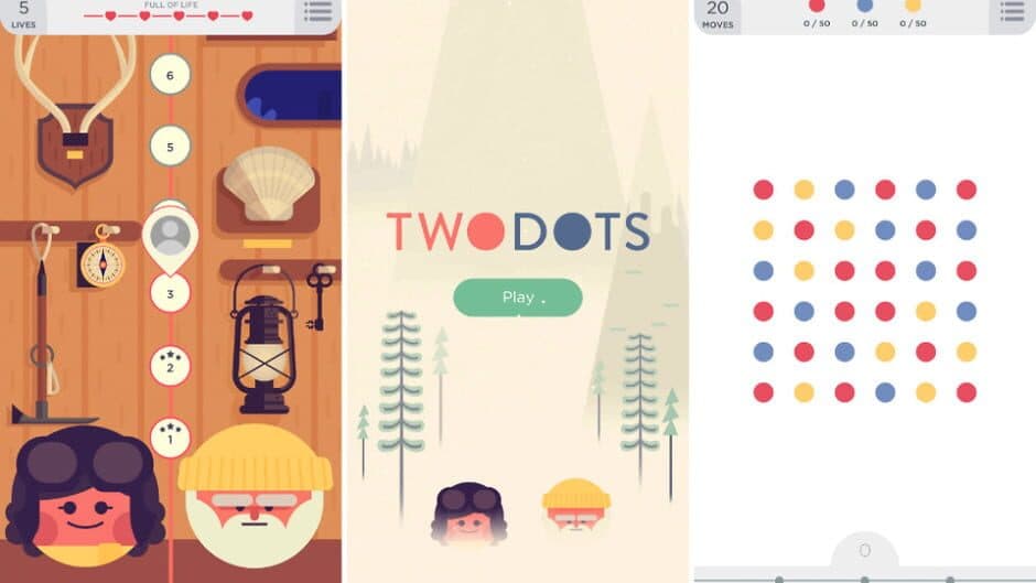 Скриншот 1 из Two Dots