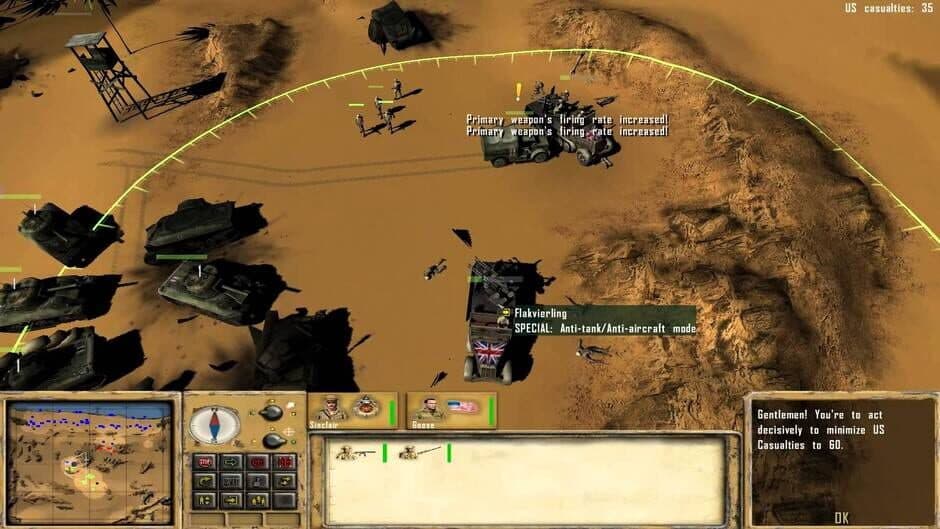 Скриншот 1 из Afrika Korps vs Desert Rats