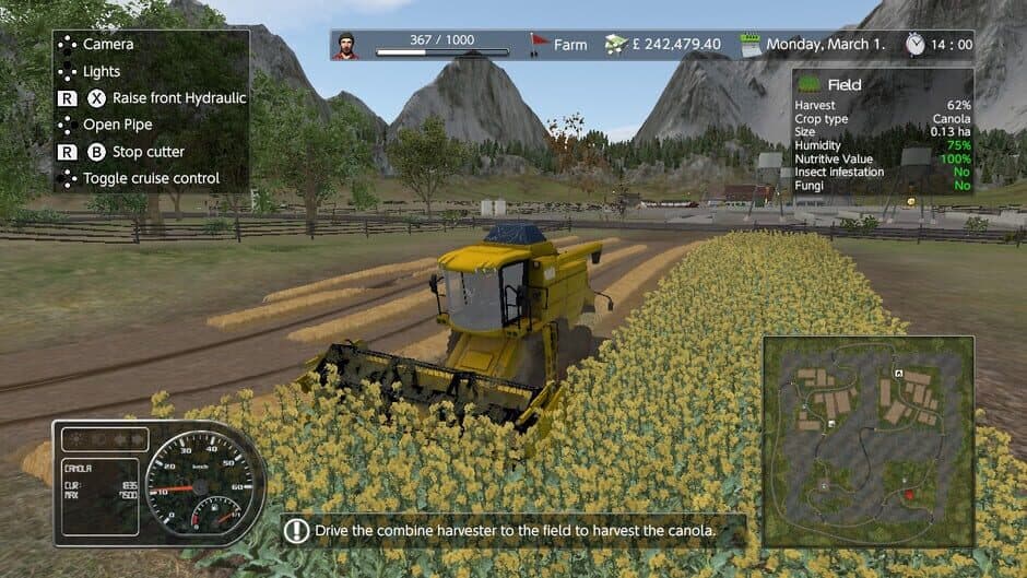 Скриншот 1 из Professional Farmer: Nintendo Switch Edition