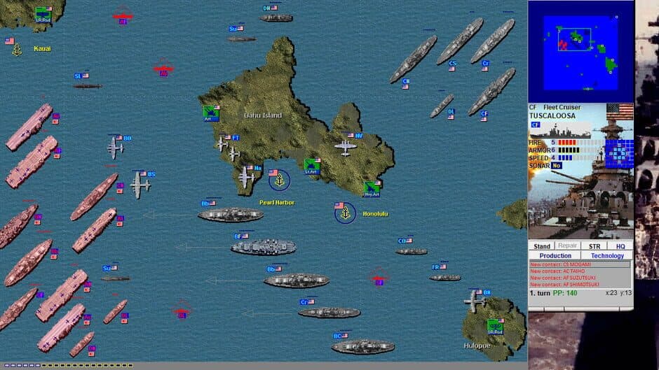 Скриншот 2 из Battleships and Carriers: WW2 Battleship Game