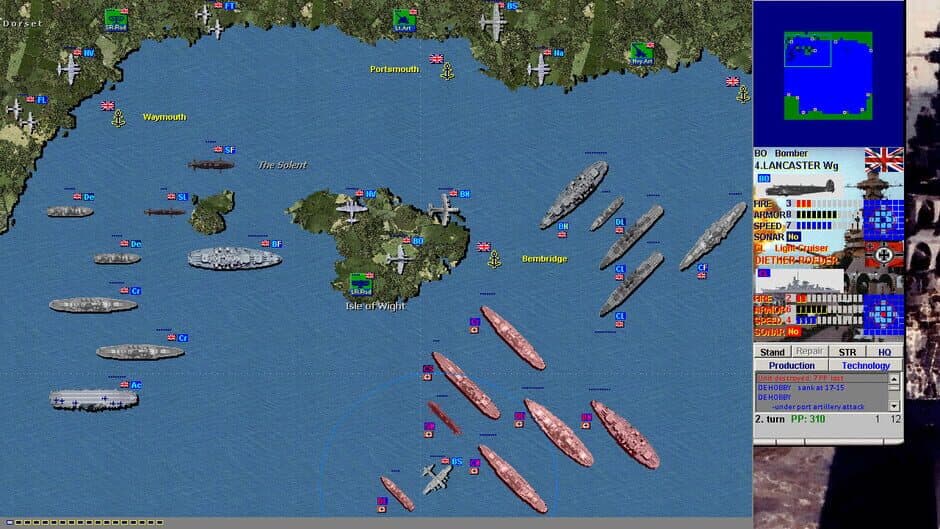 Скриншот 6 из Battleships and Carriers: WW2 Battleship Game