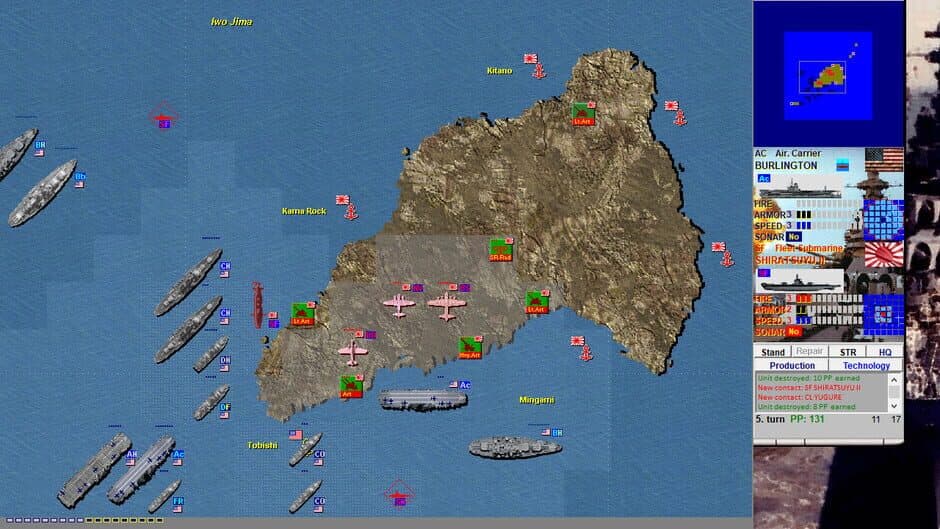 Скриншот 8 из Battleships and Carriers: WW2 Battleship Game