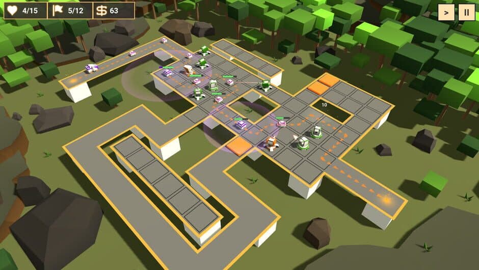 Скриншот 4 из Grid Defense