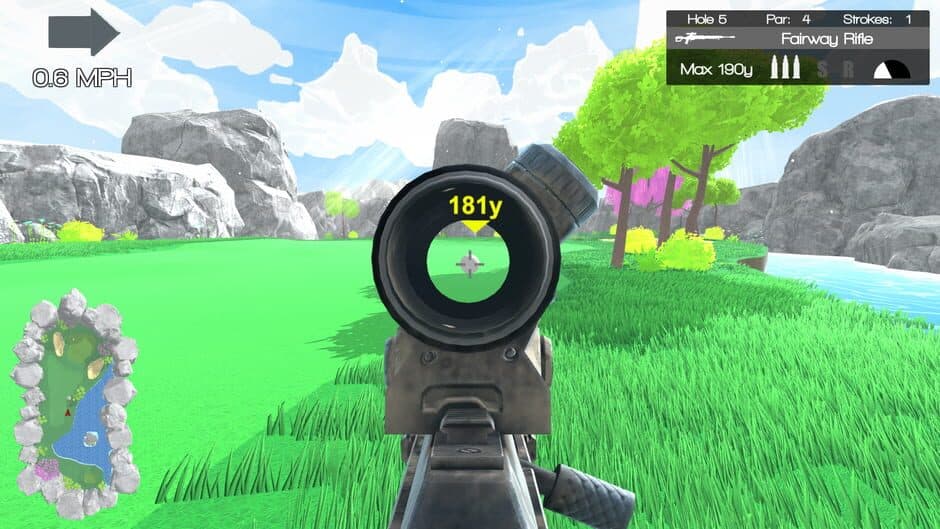 Скриншот 2 из Nice Shot! The Gun Golfing Game