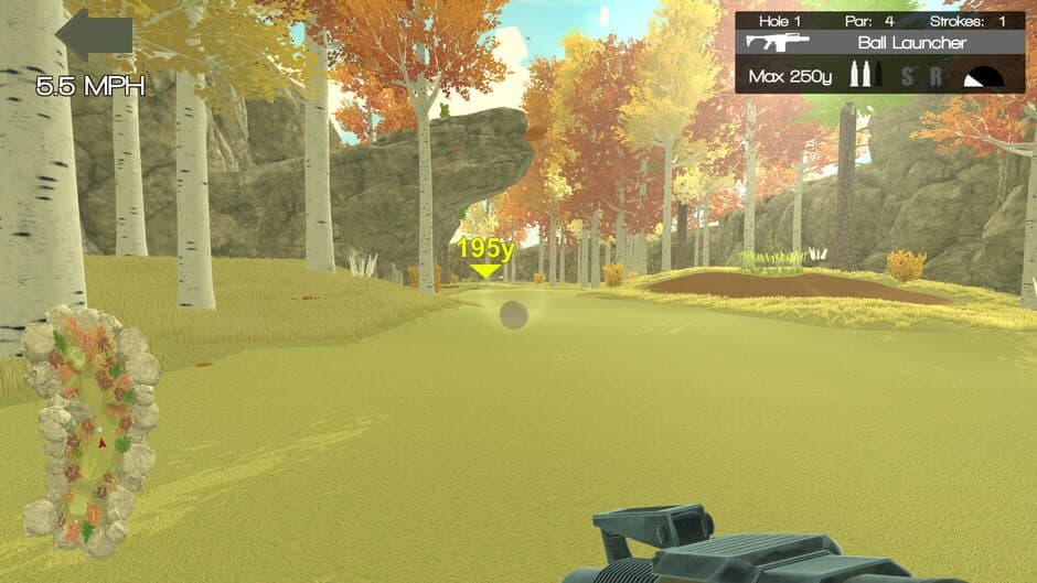 Скриншот 1 из Nice Shot! The Gun Golfing Game