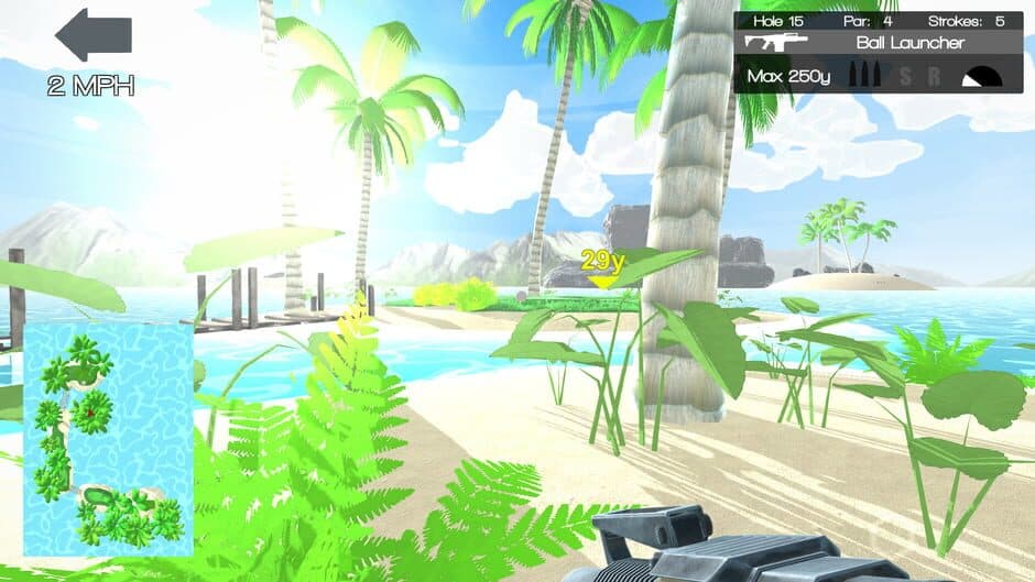 Скриншот 4 из Nice Shot! The Gun Golfing Game