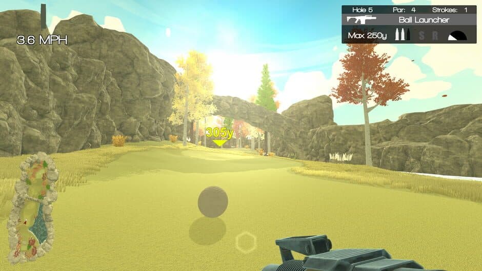 Скриншот 5 из Nice Shot! The Gun Golfing Game
