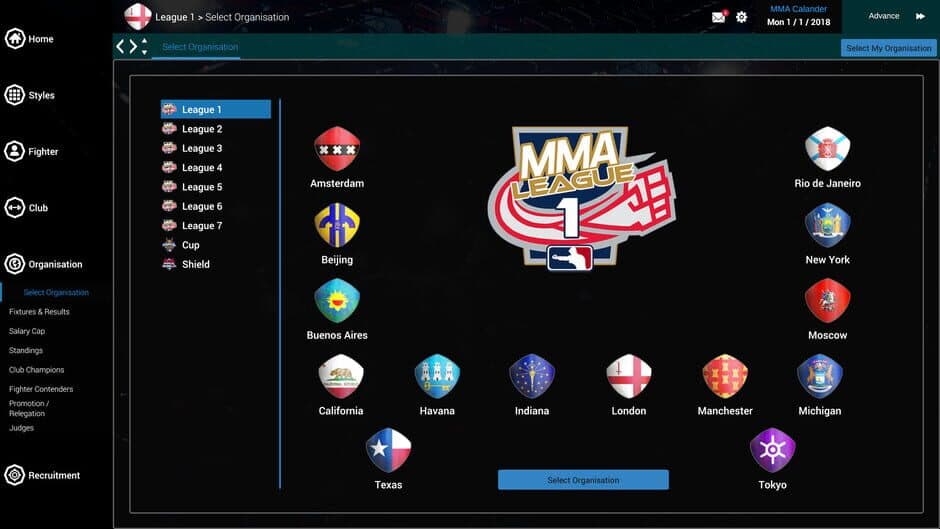 Скриншот 4 из MMA Team Manager
