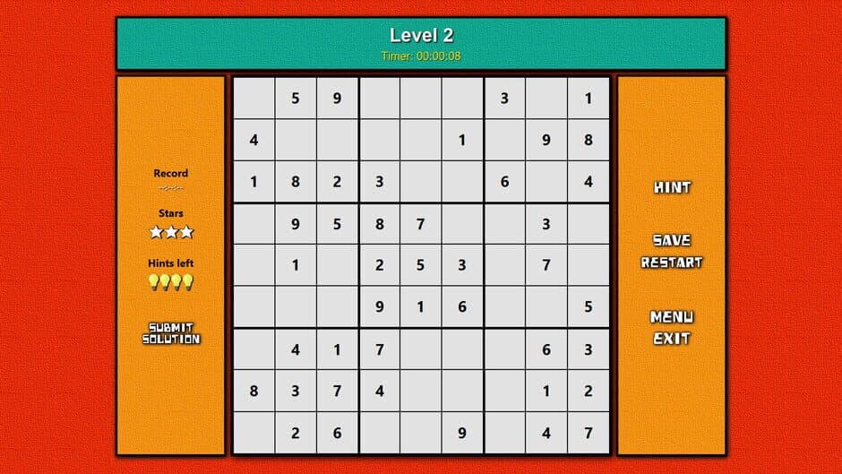 Скриншот 1 из Super Turbo Sudoku