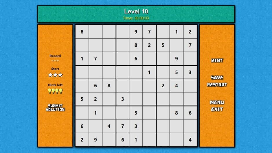 Скриншот 2 из Super Turbo Sudoku