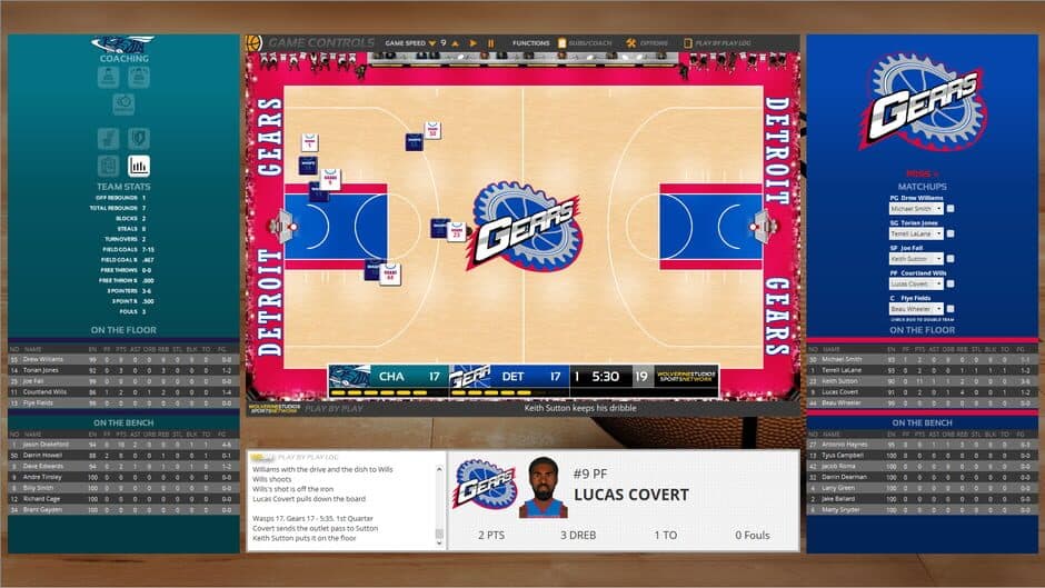 Скриншот 2 из Draft Day Sports: Pro Basketball 2019