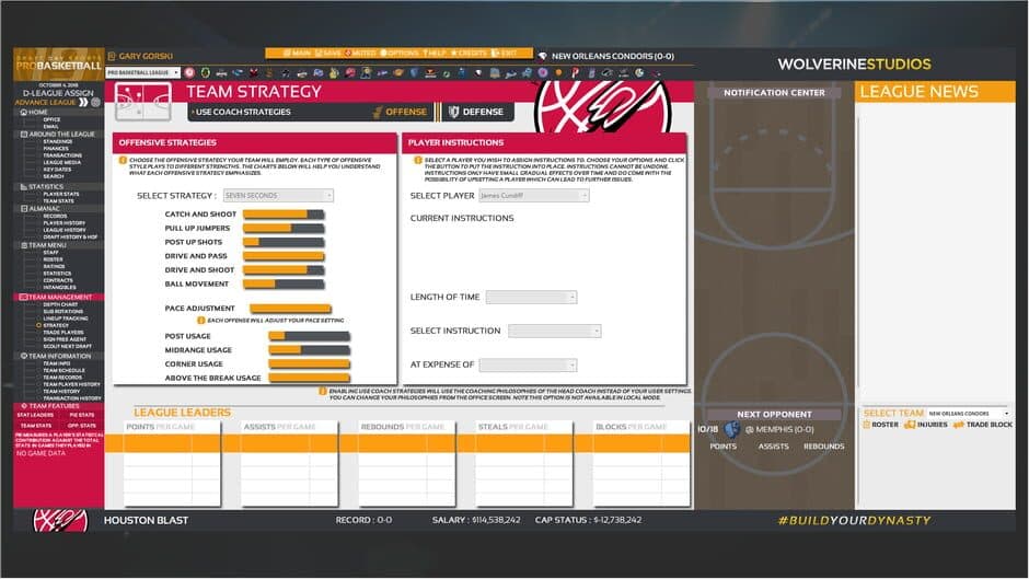 Скриншот 4 из Draft Day Sports: Pro Basketball 2019