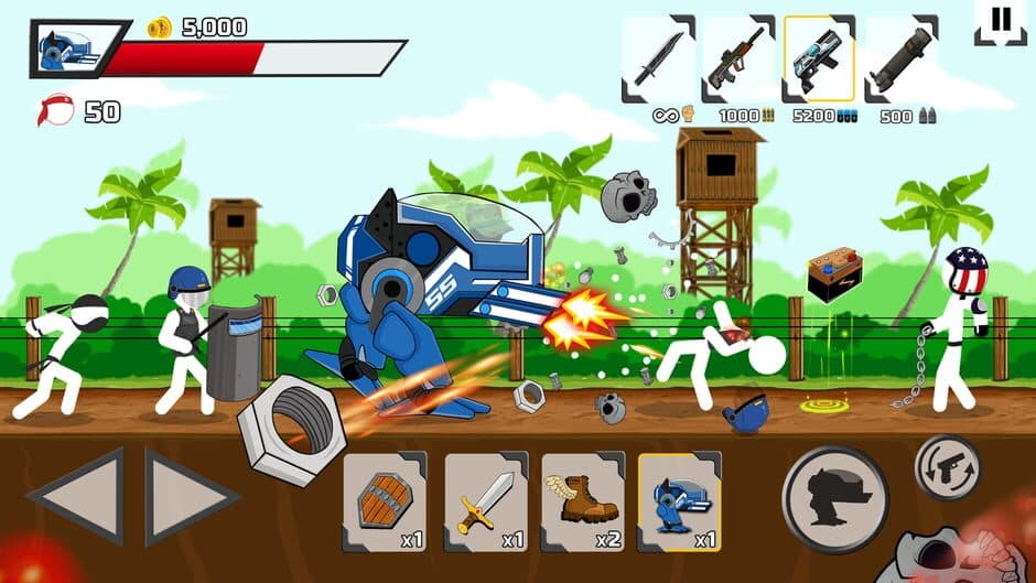 Скриншот 1 из Stickman Maverick : Bad Boys Killer