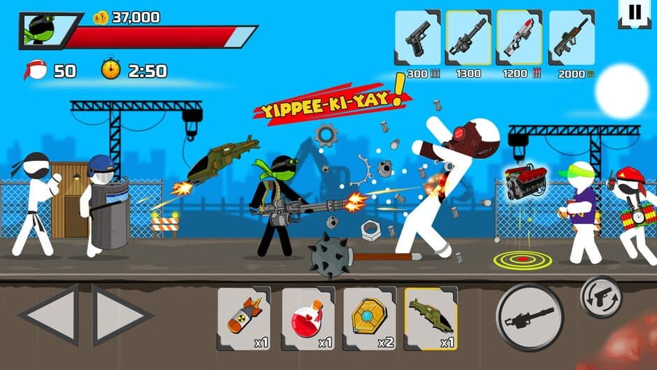 Скриншот 2 из Stickman Maverick : Bad Boys Killer