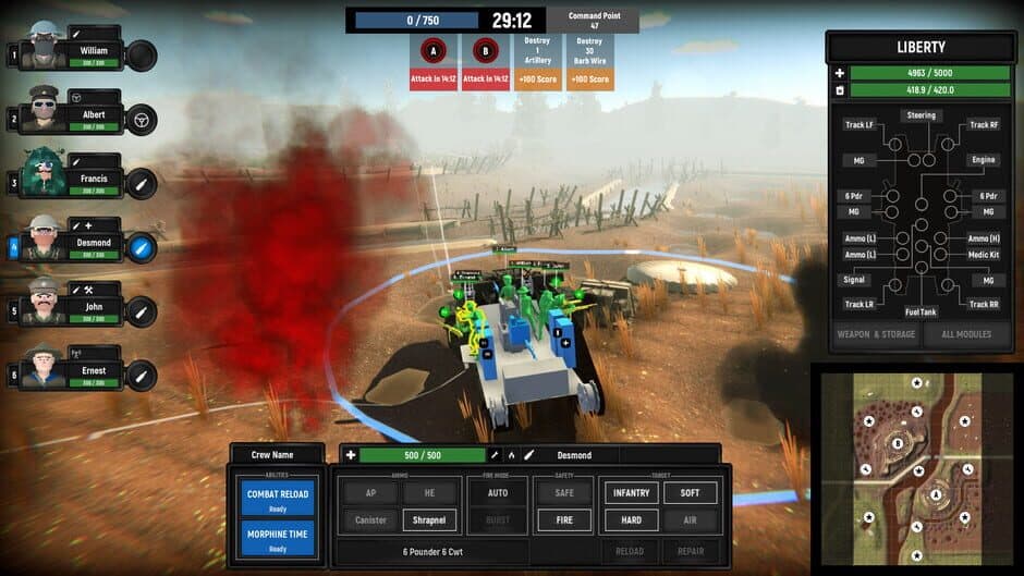 Скриншот 8 из Armored Battle Crew
