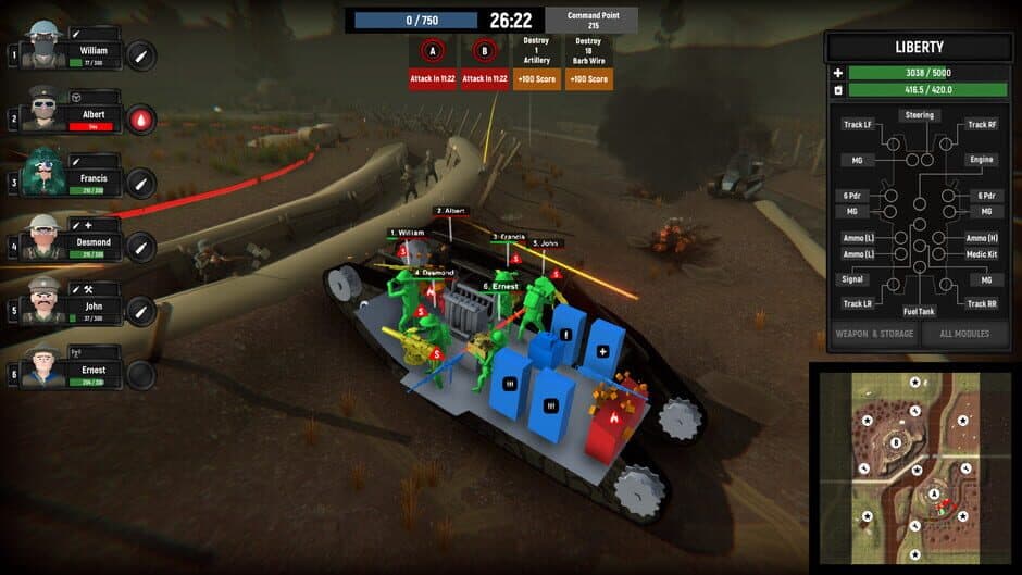 Скриншот 2 из Armored Battle Crew