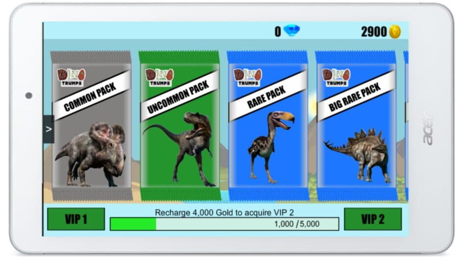 Скриншот 2 из Dino Trumps