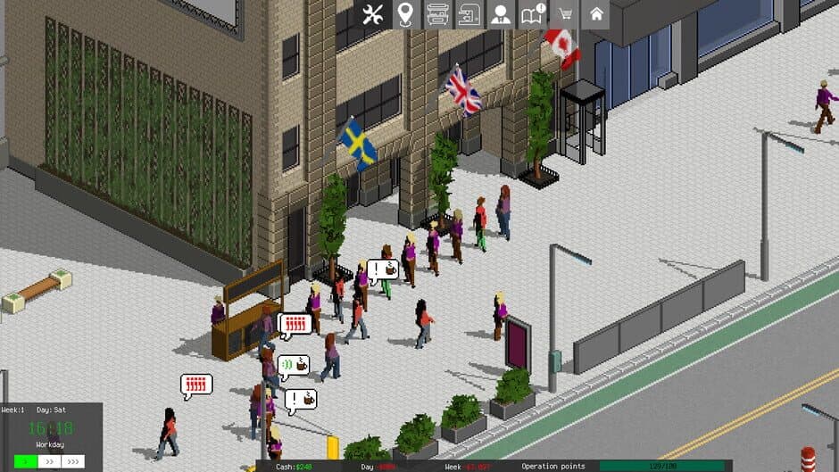 Скриншот 3 из CoffeeBiz Tycoon