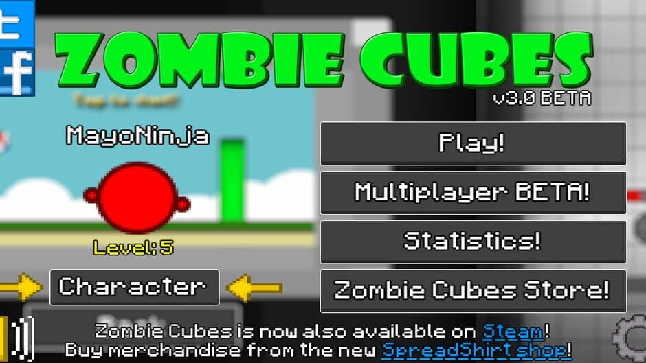Скриншот 5 из Zombie Cubes