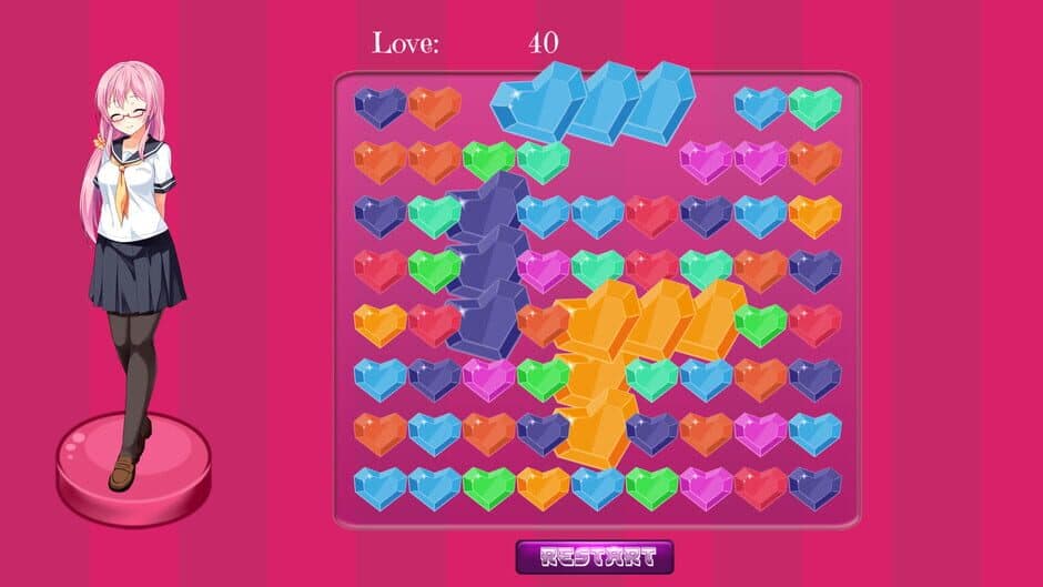 Скриншот 3 из Yuna: Sugar hearts and Love