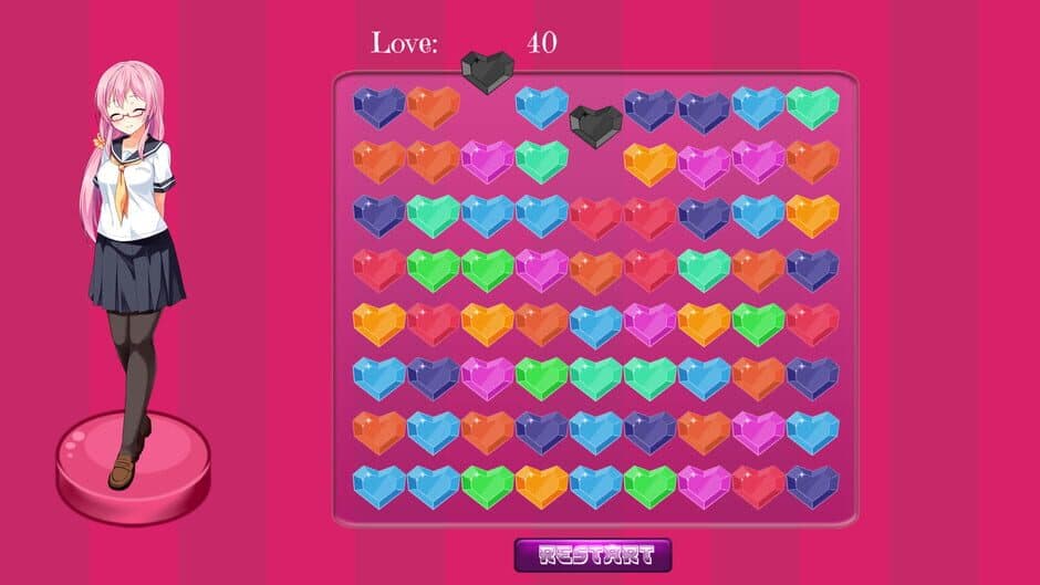 Скриншот 8 из Yuna: Sugar hearts and Love
