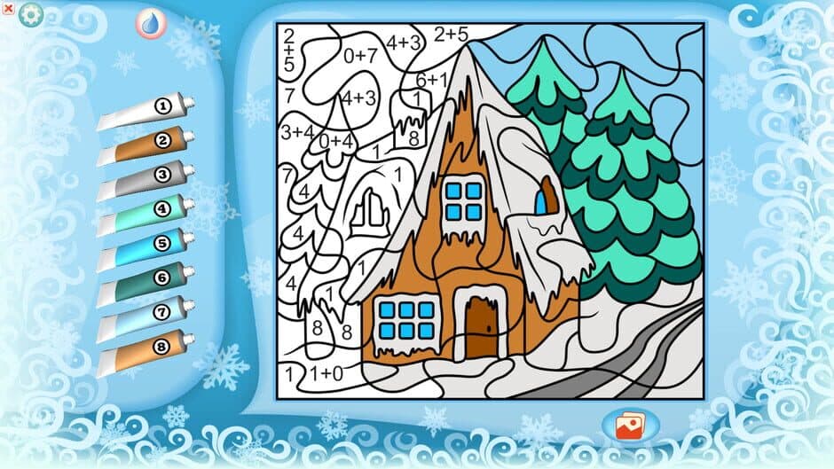 Скриншот 2 из Color by Numbers - Christmas