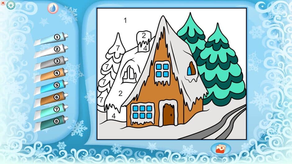 Скриншот 3 из Color by Numbers - Christmas