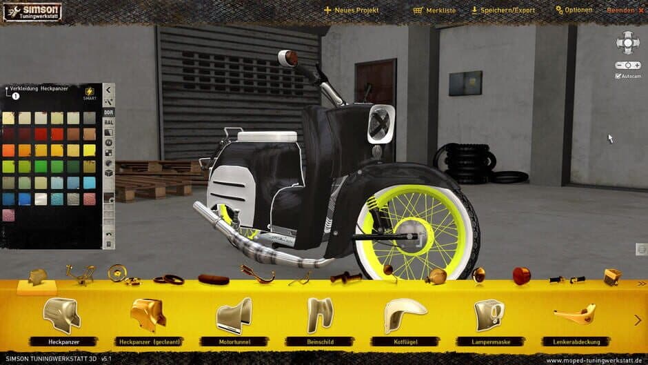Скриншот 4 из Simson Tuningwerkstatt 3D
