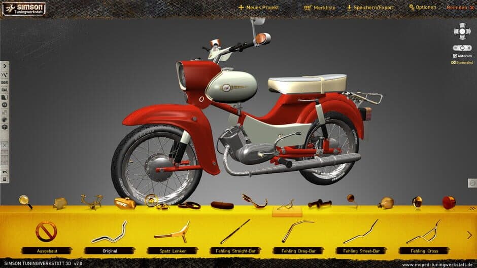 Скриншот 5 из Simson Tuningwerkstatt 3D