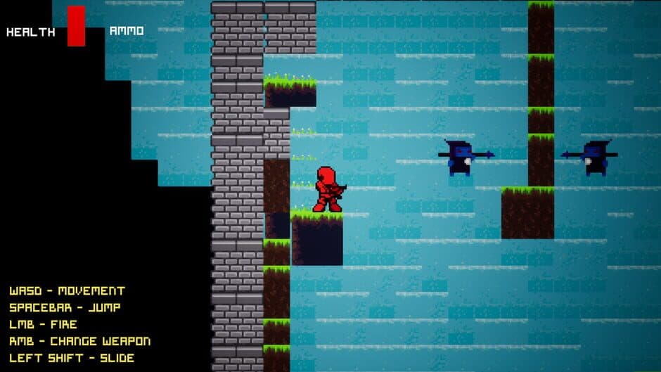 Скриншот 1 из Pixel Robot Hunter