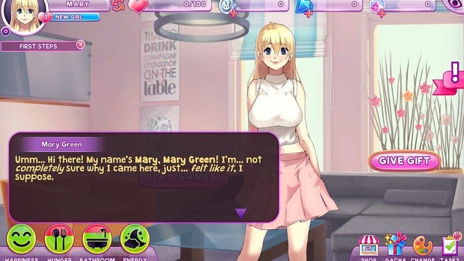 Скриншот 1 из Pocket Waifu