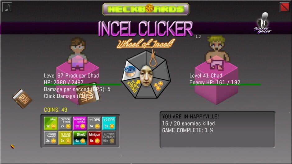 Скриншот 3 из Incel Clicker