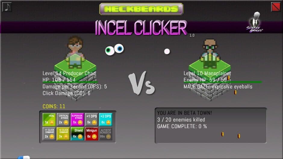 Скриншот 6 из Incel Clicker