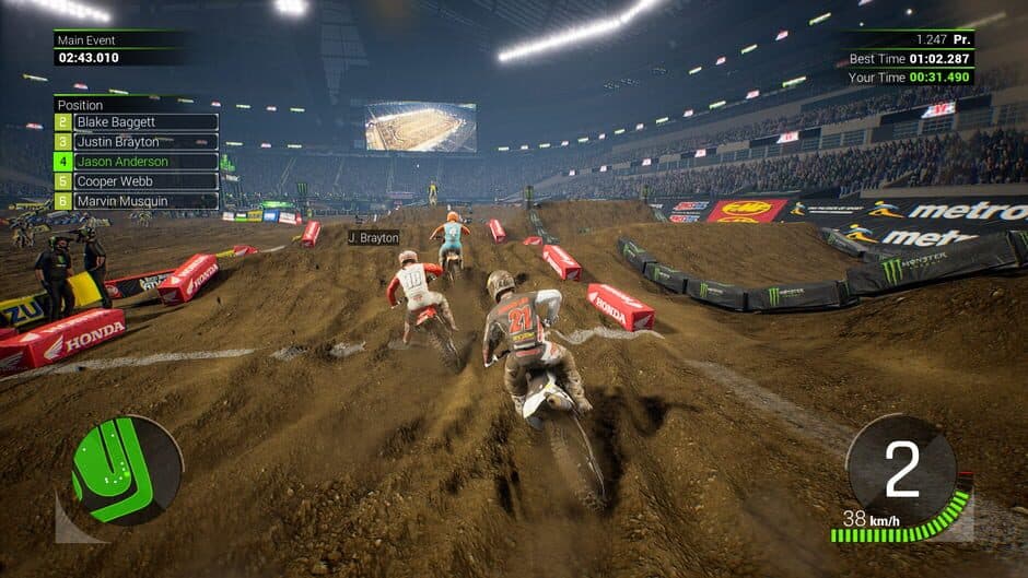 Скриншот 3 из Monster Energy Supercross: The Official Videogame 2