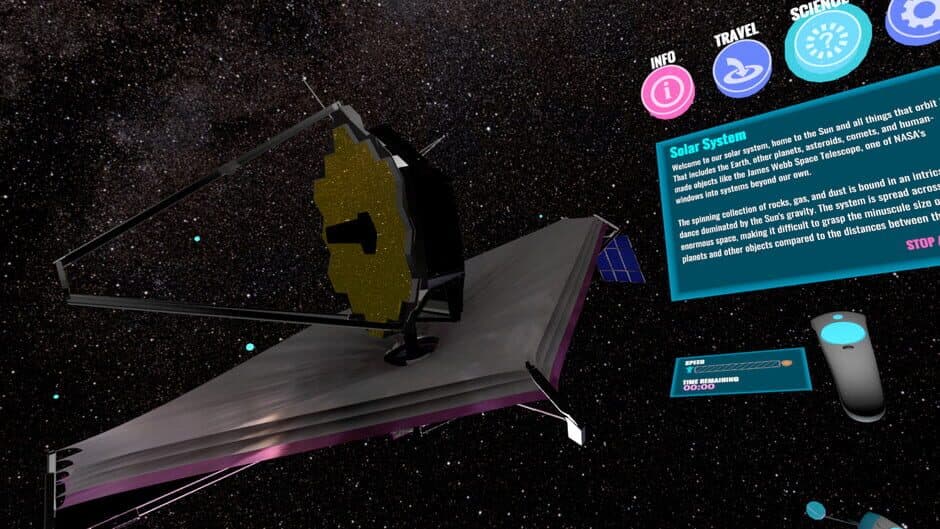 Скриншот 6 из WebbVR: The James Webb Space Telescope Virtual Experience