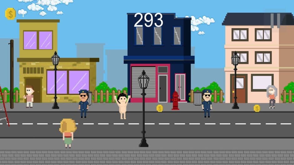 Скриншот 3 из Running Naked Simulator 2019