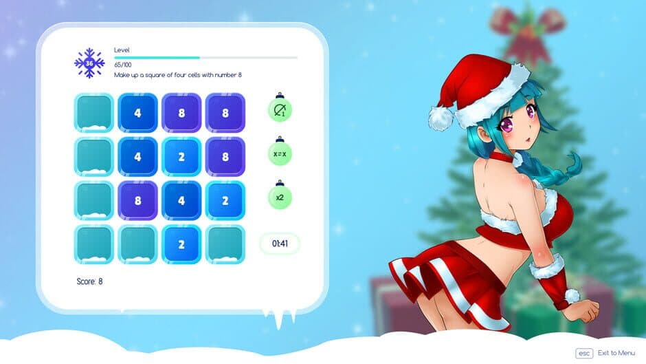 Скриншот 5 из Winter Girls 2048