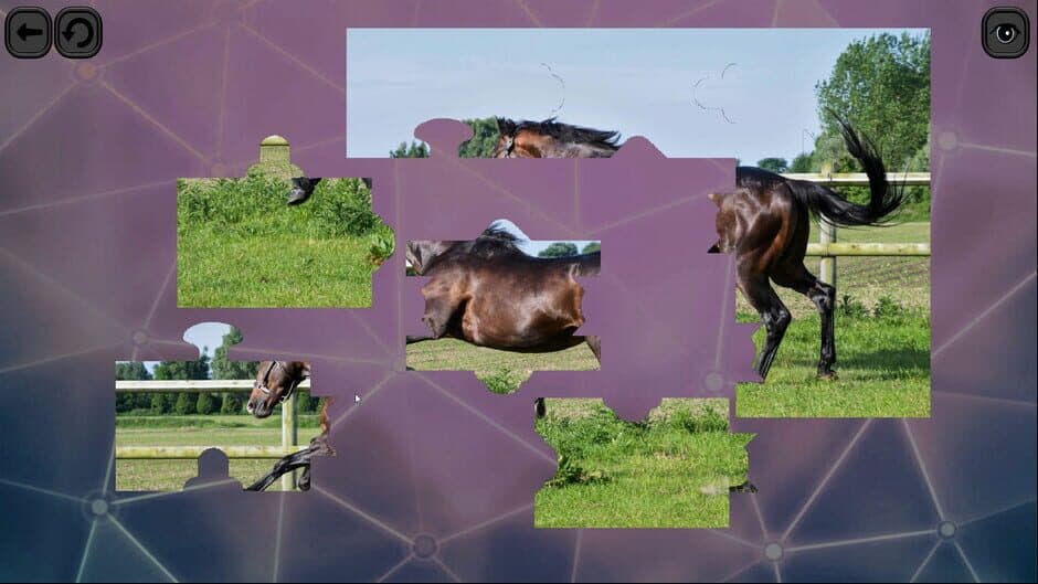 Скриншот 2 из Puzzles for smart: Horses