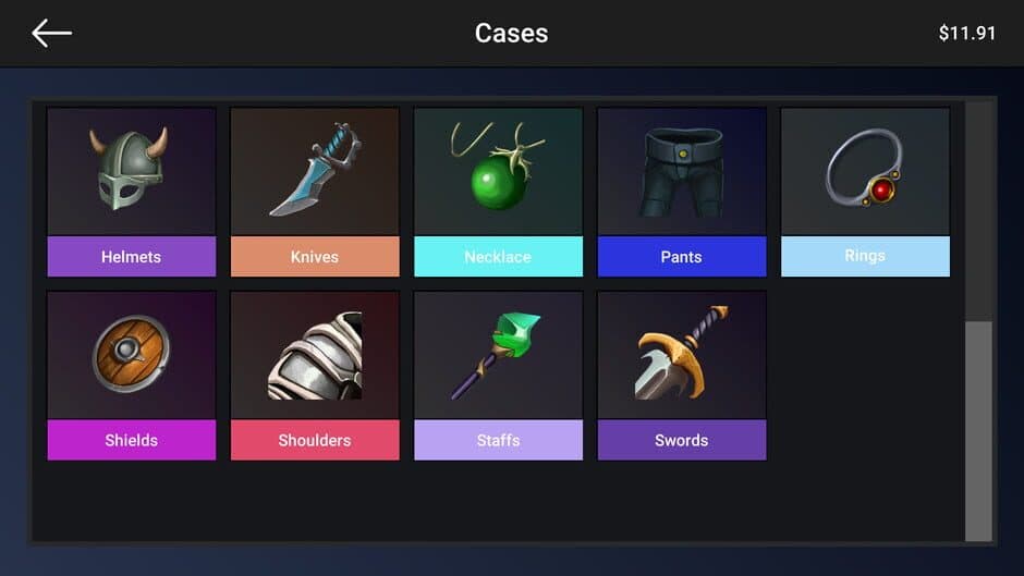 Скриншот 5 из Case Simulator Weapons and Armors