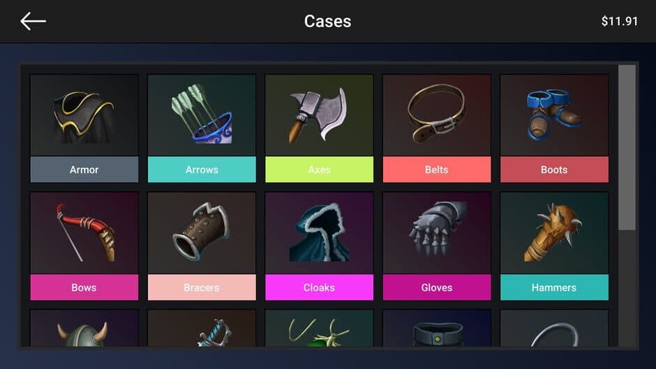 Скриншот 10 из Case Simulator Weapons and Armors