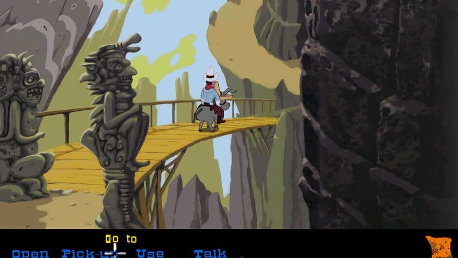 Скриншот 1 из Fenimore Fillmore: 3 Skulls of the Toltecs